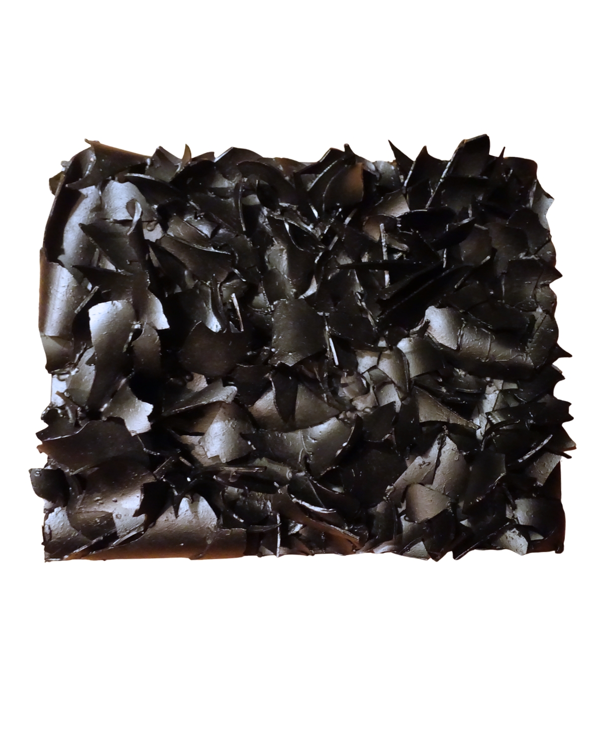 Broken glass sculpture &mdash; still photograph